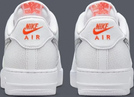 Кросівки Nike AIR FORCE 1 LOW "3D SWOOSH" білі DR0149-100