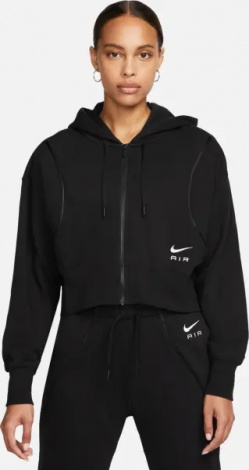 Спортивний костюм жіночий Nike SPORTSWEAR AIR чорний DQ6579-010__DQ6563-010