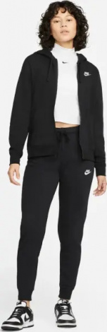 Спортивный костюм женский Nike SPORTSWEAR CLUB FLEECE черный DQ5471-010__DQ5174-010