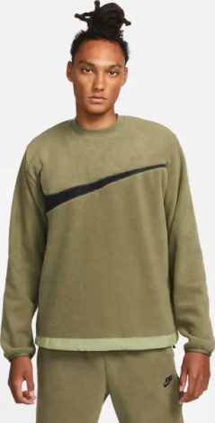 Світшот Nike CLUB+ FLEECE WINTERIZED оливковий DQ4894-222