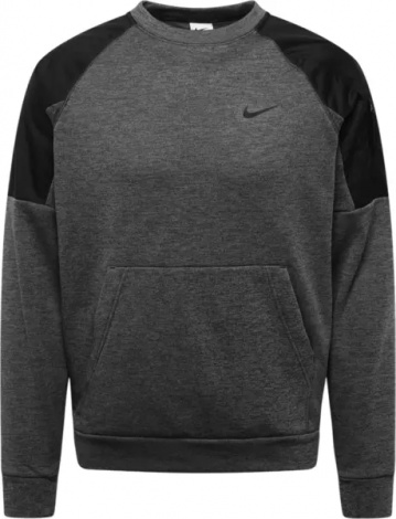 Свитшот Nike THERMA-FIT темно-серо-черный DQ4854-071