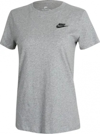 Футболка женская Nike SPORTSWEAR CLUB серая DN2393-063