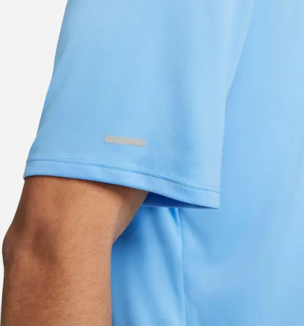 Футболка Nike DRI-FIT HERITAGE голубо-темно-синяя DM4797-412
