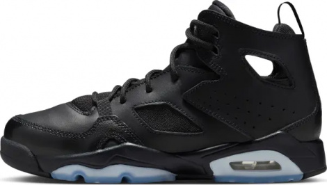 Кроссовки подростковые Nike JORDAN FLIGHT CLUB '91 (GS) черно-голубые DM1685-005