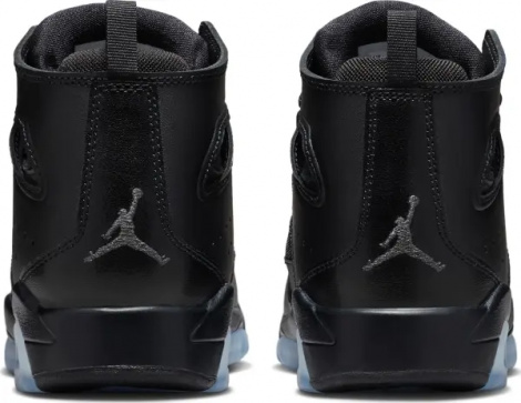 Кроссовки подростковые Nike JORDAN FLIGHT CLUB '91 (GS) черно-голубые DM1685-005