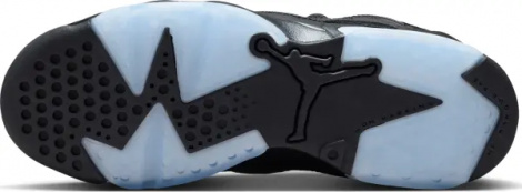 Кроссовки подростковые Nike JORDAN FLIGHT CLUB '91 (GS) черно-голубые DM1685-005