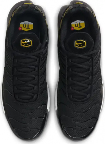 Кросівки Nike AIR MAX PLUS чорно-жовто-білі DM0032-013