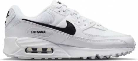 Кроссовки женские Nike AIR MAX 90 бело-черные DH8010-101