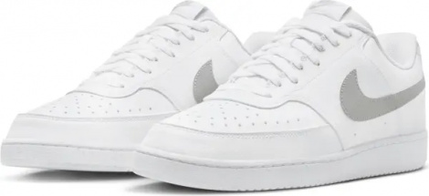 Кроссовки Nike COURT VISION LOW NEXT NATURE бело-серые DH2987-112