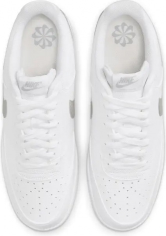 Кроссовки Nike COURT VISION LOW NEXT NATURE бело-серые DH2987-112