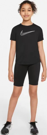 Футболка підліткова Nike ONE DRI-FIT чорна DD7639-010