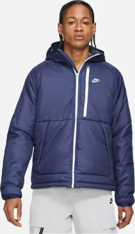 Куртка Nike SPORTSWEAR THERMA-FIT LEGACY темно-синя DD6857-410