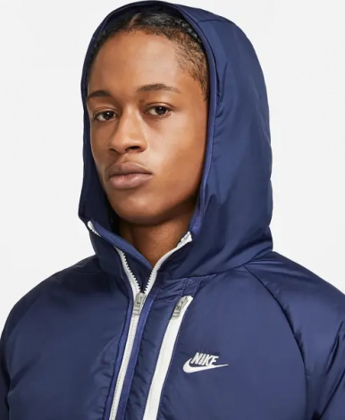 Куртка Nike SPORTSWEAR THERMA-FIT LEGACY темно-синя DD6857-410