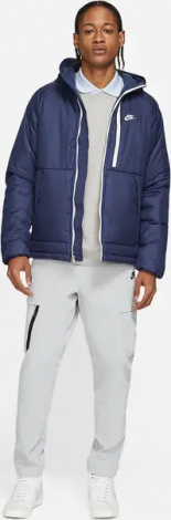 Куртка Nike SPORTSWEAR THERMA-FIT LEGACY темно-синя DD6857-410