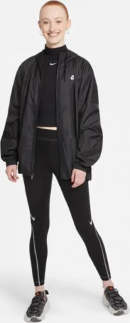 Легінси жіночі Nike SPORTSWEAR SWOOSH чорні DD5588-010
