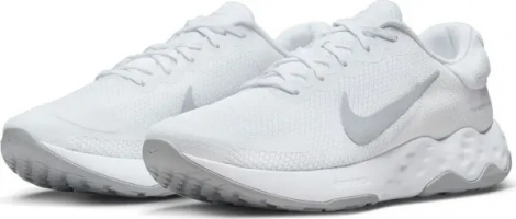 Кроссовки беговые Nike RENEW RIDE 3 бело-светло-серые DC8185-101