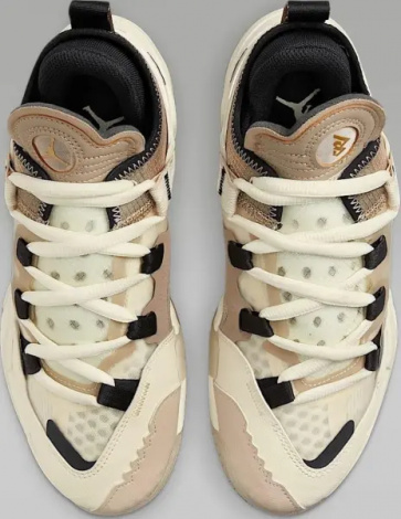 Кроссовки баскетбольные подростковые Nike JORDAN WHY NOT .5 (GS) бежево-светло-коричневые DC3643-102