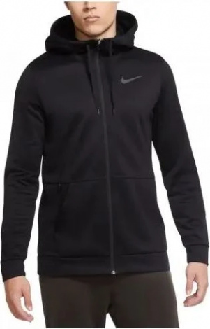 Олимпийка (мастерка) с капюшоном Nike TF HD FZ черная CU6231-010
