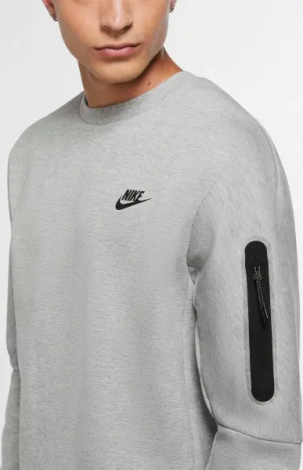 Світшот Nike SPORTSWEAR TECH FLEECE CREW сірий CU4505-063