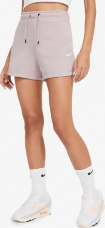 Шорты женские Nike SPORTSWEAR ESSENTIAL светло-сиреневые CJ2158-645