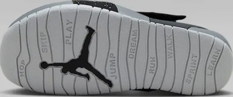 Сандали детские Nike JORDAN FLARE (PS) черно-серые CI7849-010