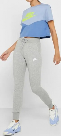 Спортивные штаны женские Nike SPORTSWEAR TIGHT FIT серые CI1164-063