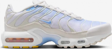Кроссовки подростковые Nike AIR MAX PLUS (GS) молочно-голубые CD0609-411