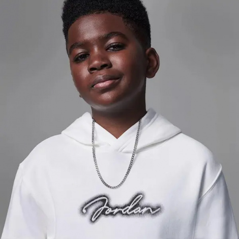 Худі підліткове Nike JORDAN MVP FLEECE біле 95D607-782