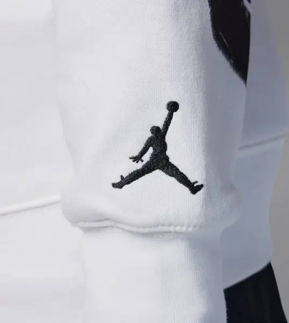 Худі підліткове Nike JORDAN MVP FLEECE біле 95D607-782