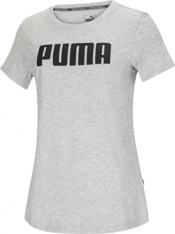 Футболка жіноча Puma ESSENTIALS сіра 854782-03
