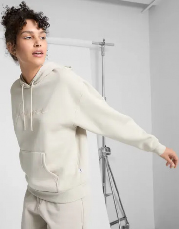 Спортивний костюм жіночий Puma TONAL SCRIPT бежевий 684401-68__684753-68