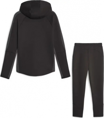 Спортивний костюм жіночий Puma EVOSTRIPE чорний 676073-01__676075-01