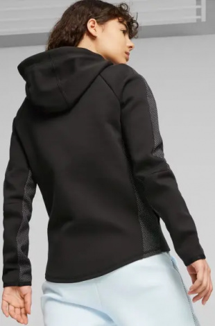 Спортивний костюм жіночий Puma EVOSTRIPE чорний 676073-01__676075-01