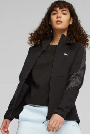 Спортивний костюм жіночий Puma EVOSTRIPE чорний 676073-01__676075-01