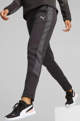 Спортивний костюм жіночий Puma EVOSTRIPE чорний 676073-01__676075-01
