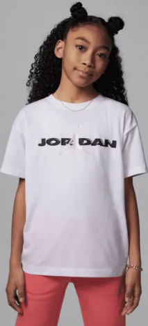 Футболка підліткова Nike JORDAN CRAFTED UTILITY біла 45D715-001