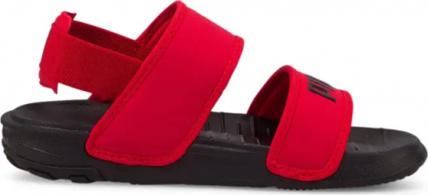 Сандалі дитячі Puma SOFT червоно-чорні 375695-02