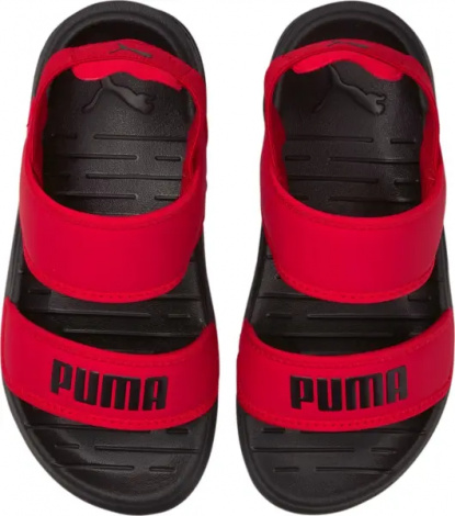 Сандалі дитячі Puma SOFT червоно-чорні 375695-02