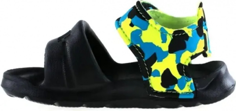 Сандалі дитячі Puma WILD INJEX CAMO чорно-жовто-блакитні 365082-02