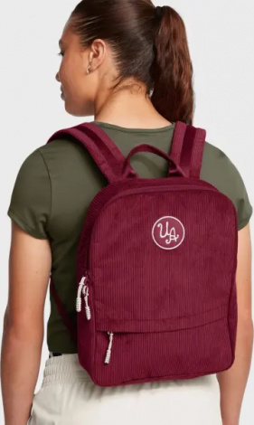 Рюкзак женский Under Armour SPORTSTYLE CORDUROY SMALL BACKPACK бордовый 1384676-625