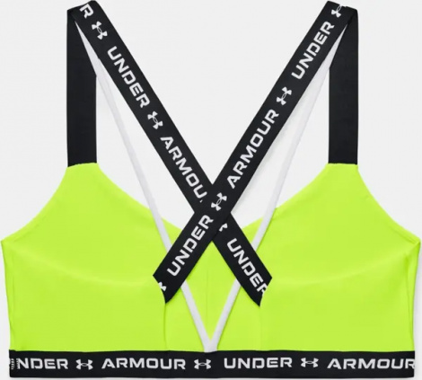 Топ женский Under Armour CROSSBACK LOW лаймовый 1361033-731