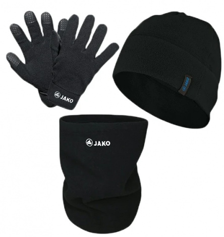 Зимовий набір аксесуарів Jako WINTER №1 чорний