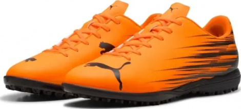 Сороконожки (шиповки) Puma ATTACANTO II TT оранжево-черные 108494-04
