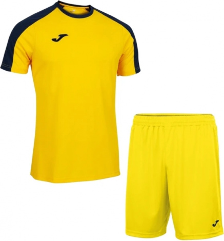 Комплект футбольной формы Joma ECO CHAMPIONSHIP желто-темно-синий 102748.903_100053.900