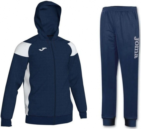 Спортивний костюм з капюшоном Joma CREW III темно-синьо-білий 101271.332_9016P13.30