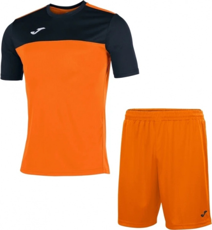 Комплект футбольної форми Joma WINNER оранжево-чорний 100946.881_100053.880