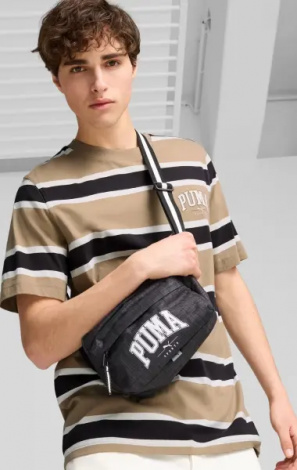 Сумка через плечо Puma SQUAD 3,5L темно-серая 090717-01