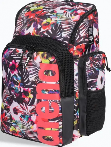 Рюкзак жіночий Arena SPIKY III BACKPACK 35 ALLOVER 35L червоно-чорно-білий 006273-129