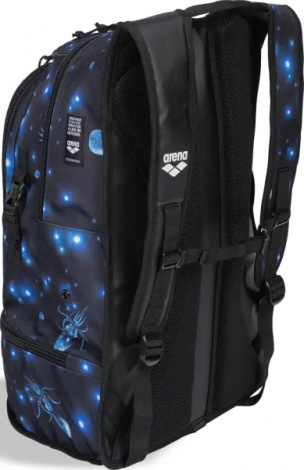 Рюкзак Arena FASTPACK 3.0 ALLOVER 40L темно-сине-голубой 006188-105