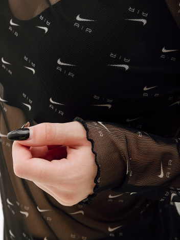 Платье Nike W Nsw Air Aop Mesh Ls Dress